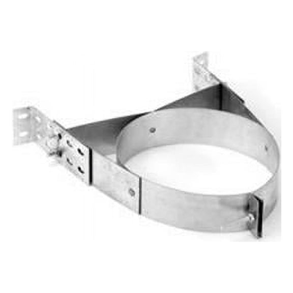 M & G Duravent 6DT-WS 6 Inch  Dura Vent Duratech Wall Strap  Galvanized