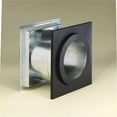 thumbnail image 1 of M & G Duravent 6DT-WT 6 Inch  Dura Vent Duratech Wall Thimble  Galvanized Painted Black  Finishing Collar Needed  Not Included, 1 of 1