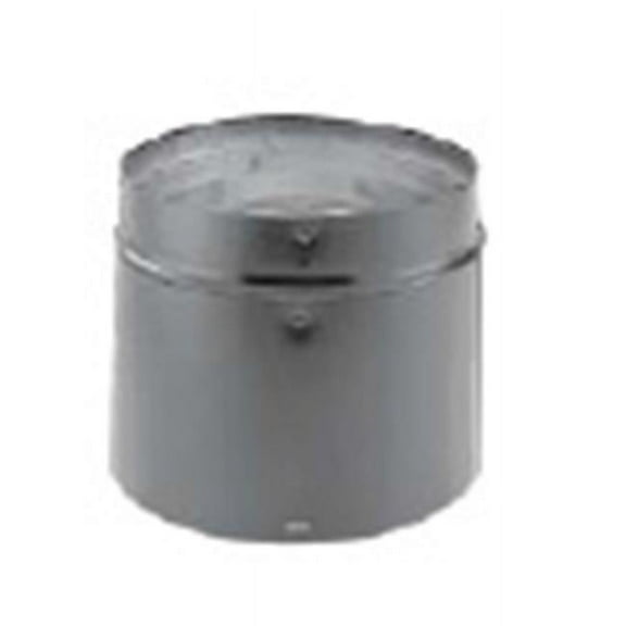 M & G Duravent 6DVL-6ADJ 6 Inch Dura-Vent DVL Adjustable 2 Inch -5 Inch Double-Wall Black Pipe