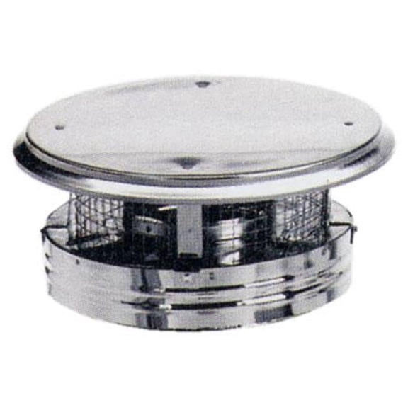 M & G Duravent 8DP-VC 8 Inch  Dura-Vent Dura/plus Chimney Cap  Stainless