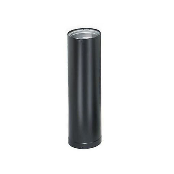 M & G Duravent 8DVL-18 8 Inch x 18 Inch Dura-Vent DVL Double-Wall Black Pipe
