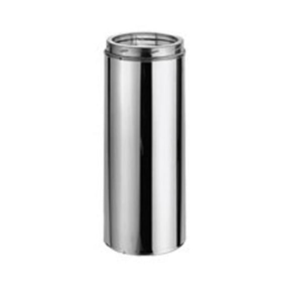 M & G Duravent 8DVL-48 8 Inch x 48 Inch Dura-Vent DVL Double-Wall Black Pipe