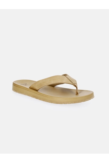 Beige Mens Flip Flops display picture 1