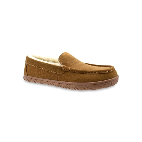 George Men`s Hillcrest Suede Moccasin Slippers