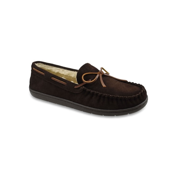 George Men`s Trapper Moccasin Slippers