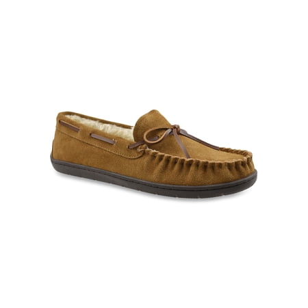 George Men`s Trapper Moccasin Slippers