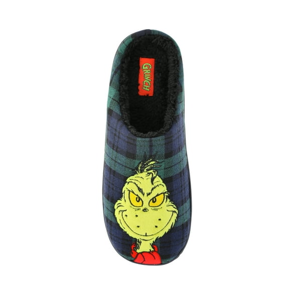 Dr Seuss Men's Grinch Icon Slippers