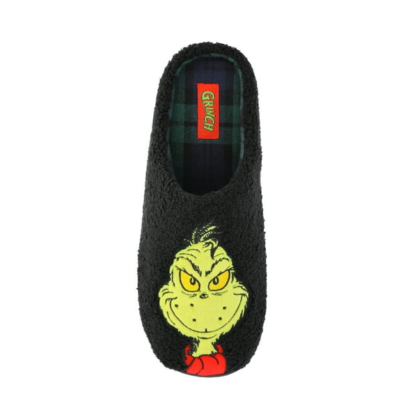 Dr Seuss Men's Grinch Icon Slippers