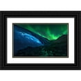 thumbnail image 1 of M. Garcia, Jesus 14x10 Black Ornate Wood Framed with Double Matting Museum Art Print Titled - Athabasca Cave, 1 of 4