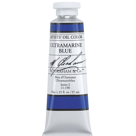 M. Graham Artists' Oil Color - Ultramarine Blue, 37 ml tube