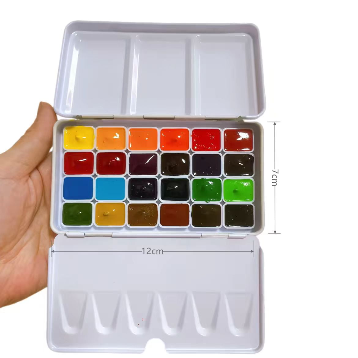 M.Graham Artists' Watercolor Paint  Handmade Watercolors  24color  1ml Premium Pigment Watercolour for Artists, Students, Hobbyists, Calligraphers
