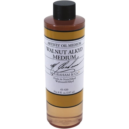 M. Graham & Co 8oz. Walnut Alkyd Oil