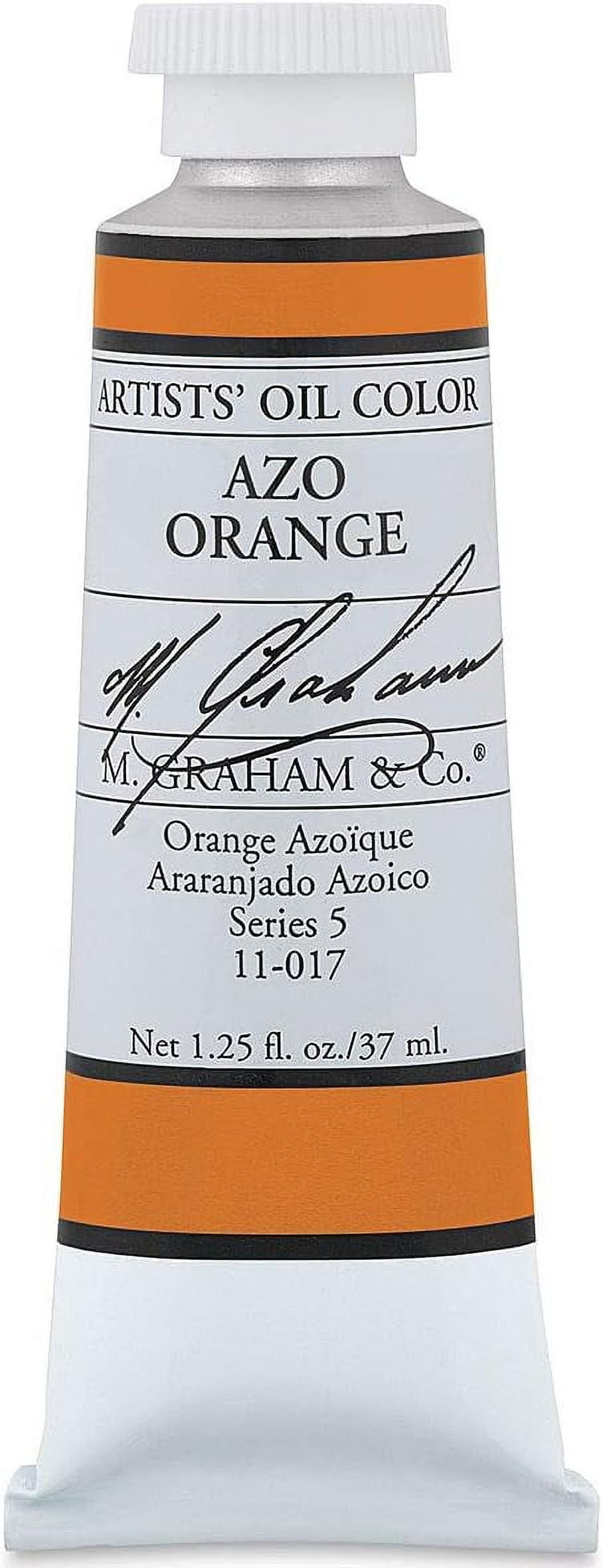 M. Graham & Co. AZO Orange Oil Paint