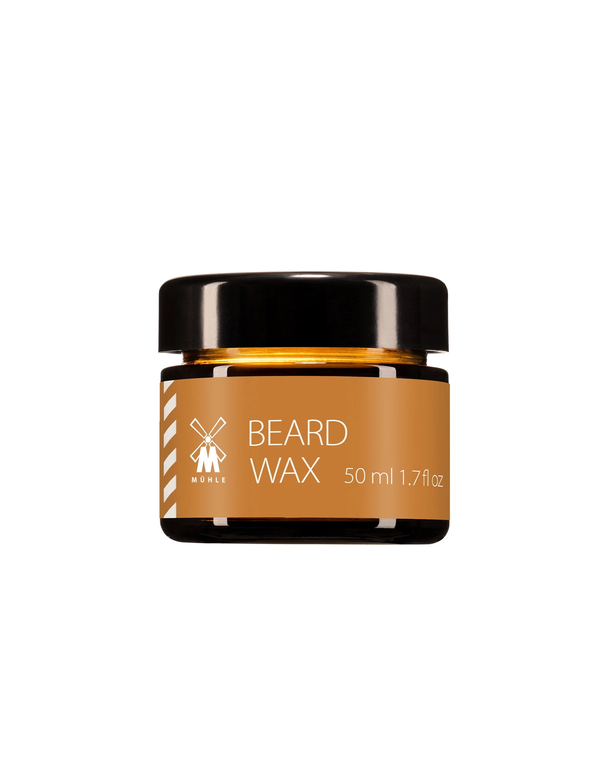 MÜHLE Beard Wax, 50ml | Fresh Bergamot & Cedarwood Fragrance | Smooth Textured Beeswax | Natural Beard Care Wax Balm | Perfect for Everyday Use | Luxury Beard Wax for Men
