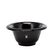 M HLE Black Porcelain Shaving Dish Bowl for Classic Wet Shaving