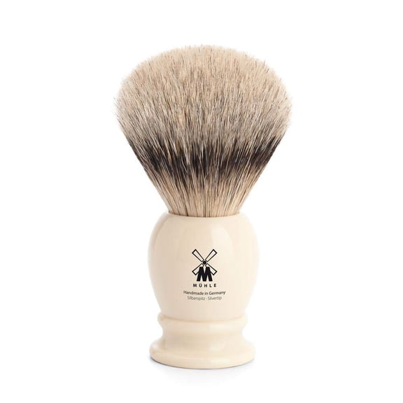 MHLE CLASSIC Silvertip Badger Luxury Natural Shaving Brush