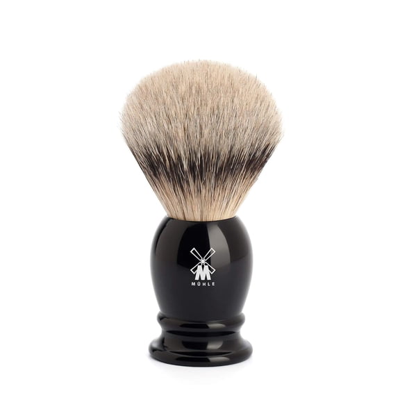 MHLE CLASSIC Silvertip Badger Luxury Natural Shaving Brush