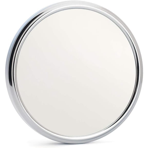 MHLE Chrome 5 X Magnification Shaving Mirror with Suction Cup