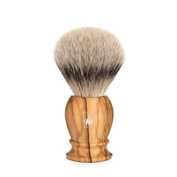 MHLE Classic Silvertip Badger Luxury Natural Shaving Brush