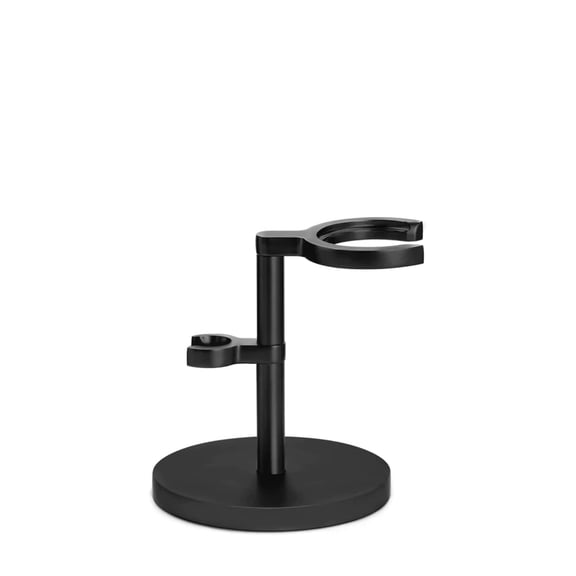 MHLE Rocca Series Matte Black Shaving Set Stand