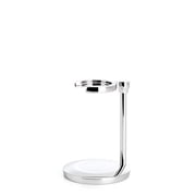 M HLE Shaving Brush Minimalistic Chrome Stand for PURIST Brushes