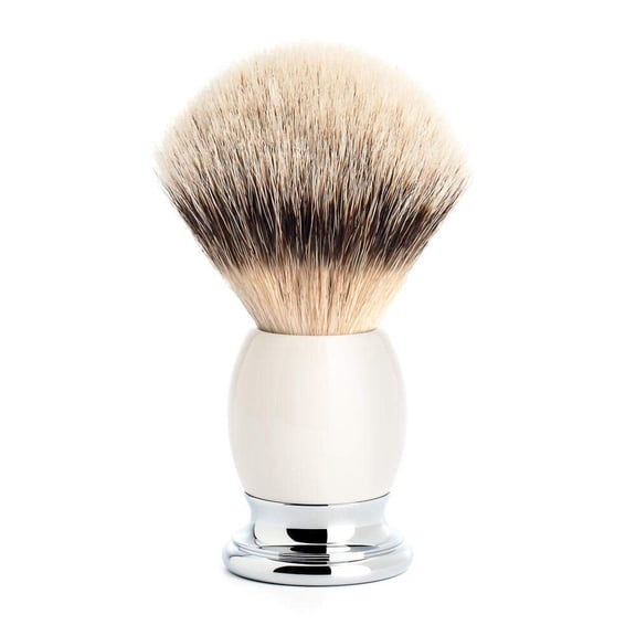 MÜHLE Sophist Porcelain Chrome Silvertip Badger Shaving Brush