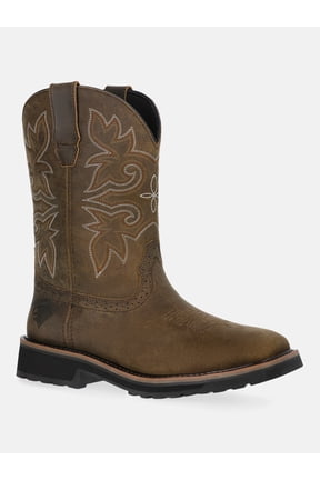 Men's Soft Toe Roughroad Pull On Work Boots
