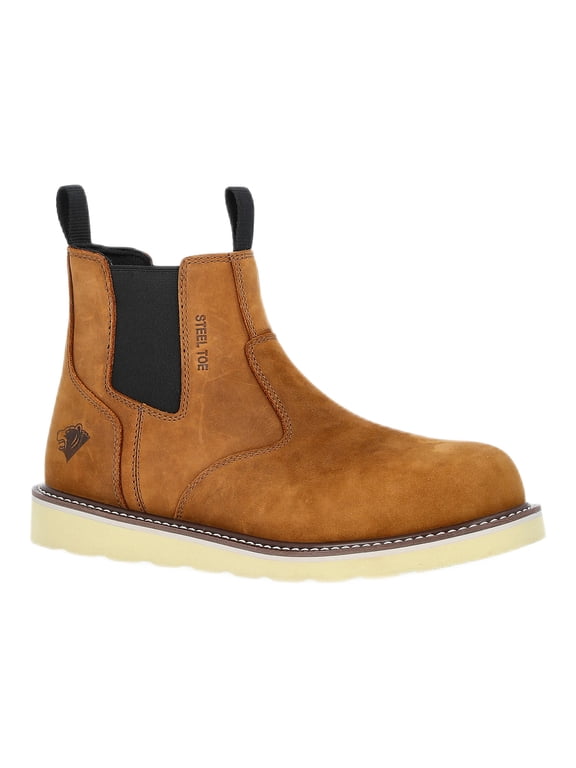 Men's Steelhaven Pull-On 6 in Steel Toe Work Boots