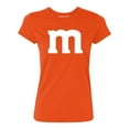 thumbnail image 1 of M Halloween Team Costume Funny Party Women's T-shirt, 2XL, Orange, 1 of 2