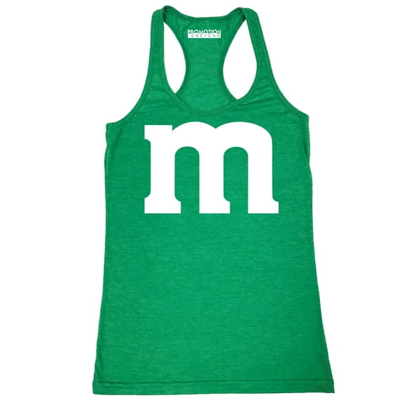 M Halloween Team Costume Funny Party Women's Tank Top, M, H. Green
