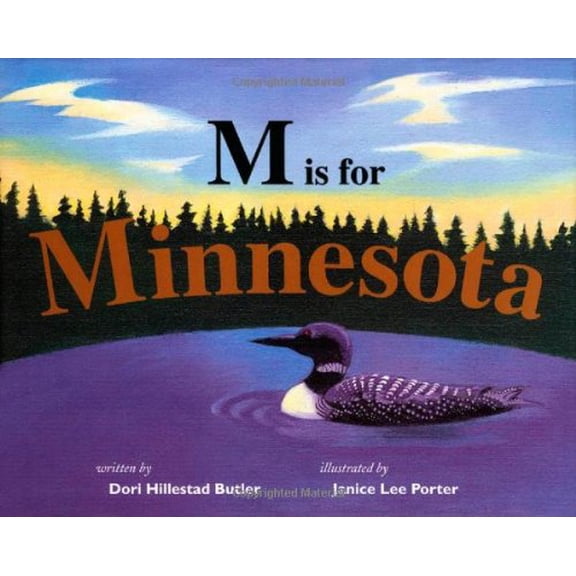 Pre-Owned M is for Minnesota (Hardcover) by Dori Hillestad Butler