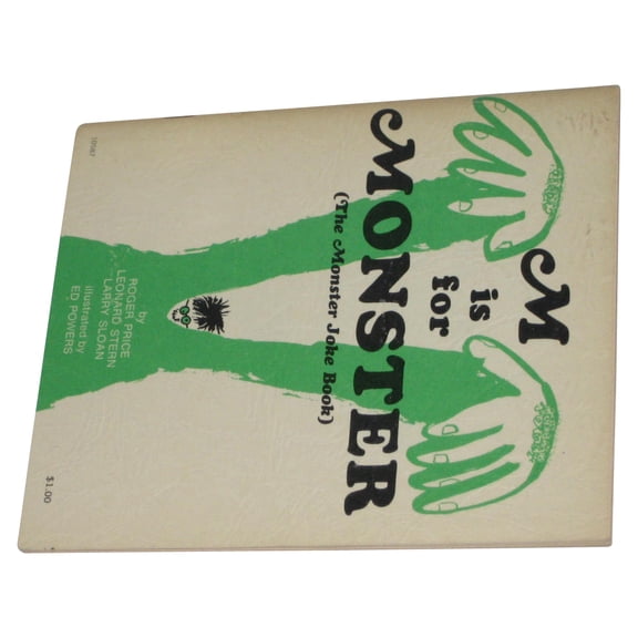 M Is For Monster (1965) Joke Paperback Book - (Roger Price / Leonard Stern / Larry Sloan)