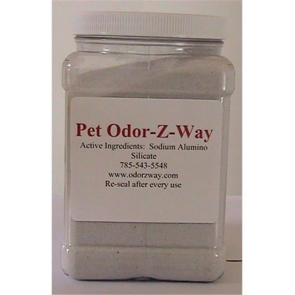 M-J Odor-Z-Way LLC 4LBPET 4 lb. Grip Container of Pet Odor-Z-Way