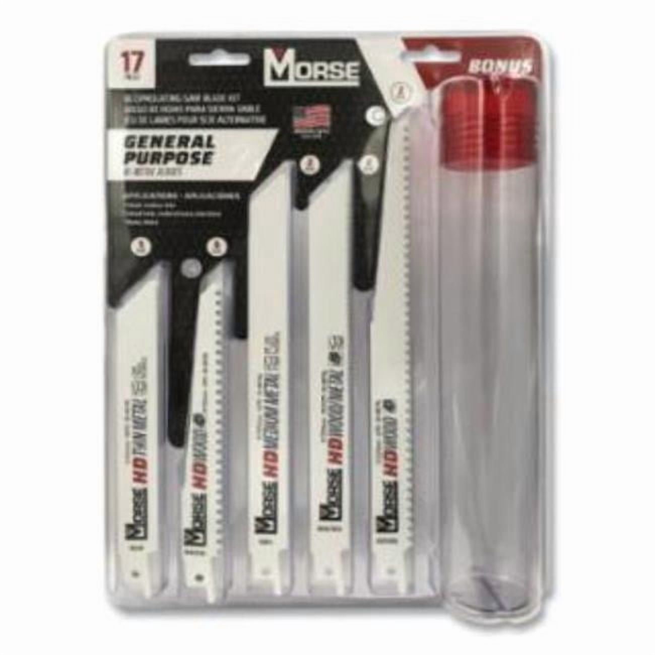M.K. Morse 497-397483 General Purpose Reciprocating Bi-Metal Blade Kit