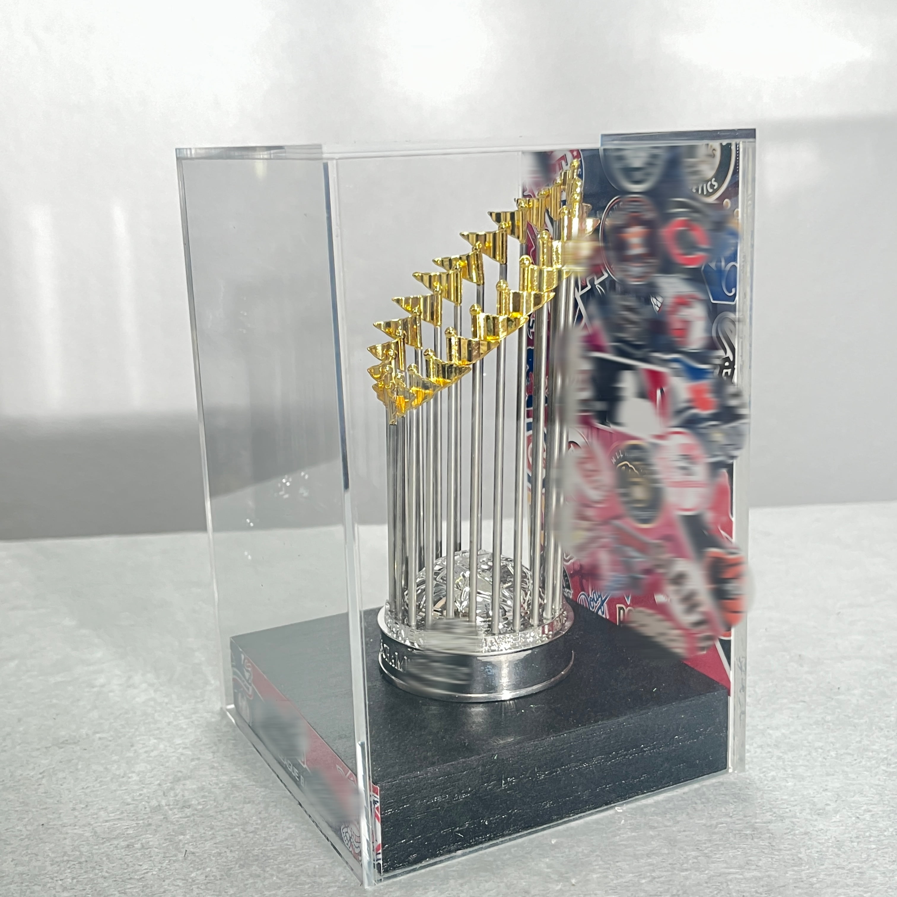 記念グッズ Replica World Series ChampionshipTrophy M L B World Series Trophy Replica - 8cm Metal Collectible with