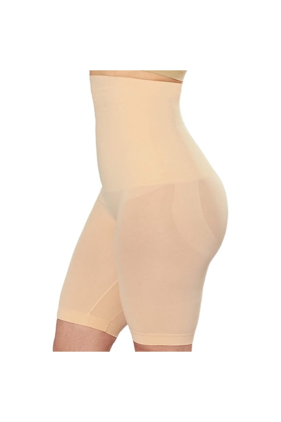 M/L High Waist Shapewear Shorts, Tummy Control & Thigh Slimming Underwear, Seamless Shaper for Women, Breathable Everyday Body Shaper