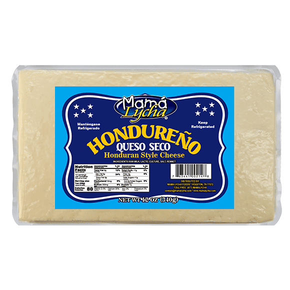 M. Lycha Queso Seco Hondureno 12/12 oz.