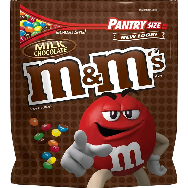 m&m M&M'S Milk Chocolate Candy 56 oz Resealable Bag (209-00059