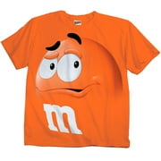 COSTUME AGENT M&M Candy Silly Character Face Adult T-Shirt