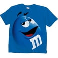 thumbnail image 1 of M&M Candy Silly Character Face Adult T-Shirt, 1 of 2