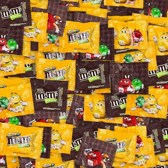 M & M FUN SIZE ASSORTED PACK BY CANDY CABIN ASSORTED 2 LB