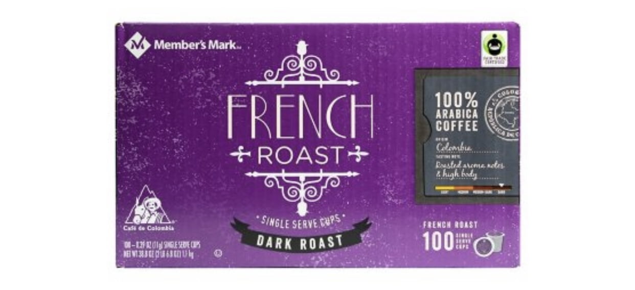 M M French Roast Coffee, SingleServe Cups (100 ct.)
