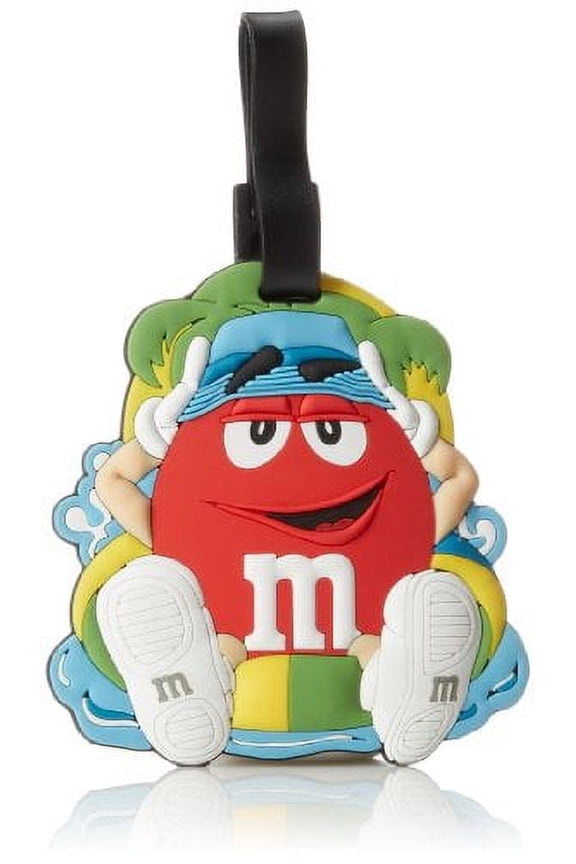 Jumbo Luggage Tag - Red