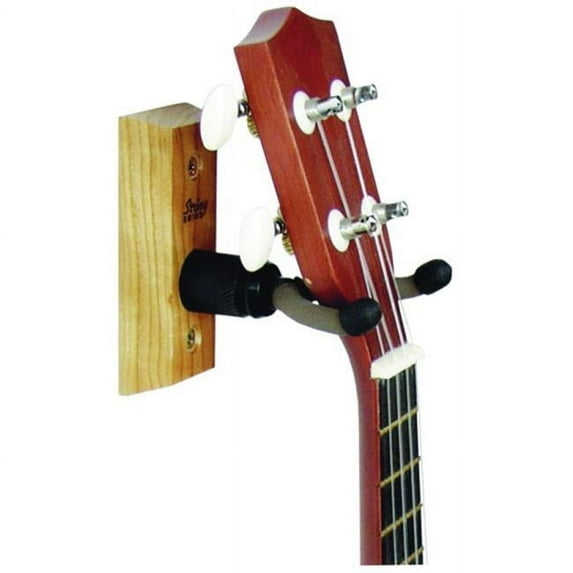 M&M Merchandisers SW-CC01UK Ukulele Hanger Hard Wood - Ash