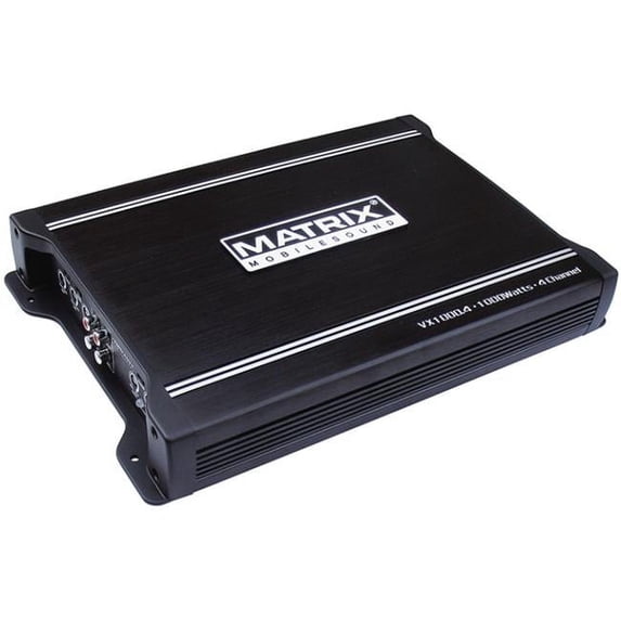 M&M Merchandisers VX10004 Matrix 4 Channel Mosfet Power Amplifier