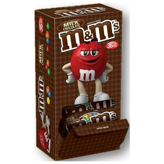 M&M Milk Chocolate (1.69 oz., 36 ct.)