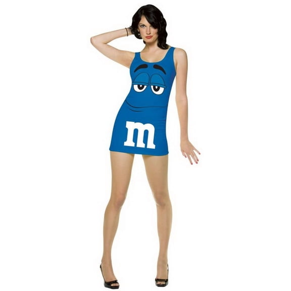 M&M'S Adult Blue Tank Dress Costume