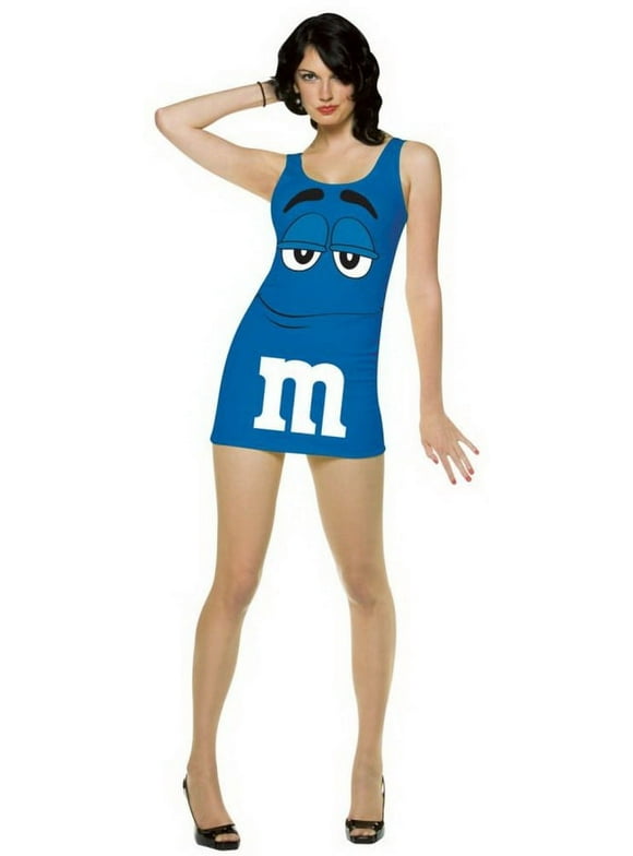 M&M'S Adult Blue Tank Dress Costume