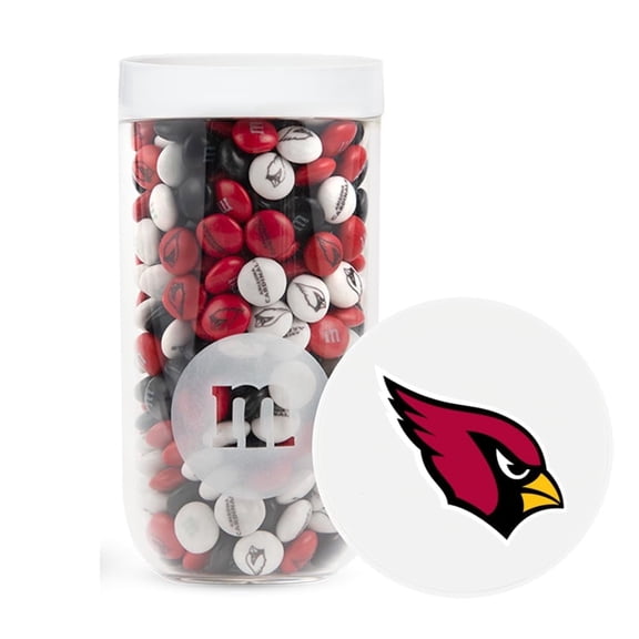 M&M'S Arizona Cardinals NFL Chocolate Candy Gift Jar, 12.7oz