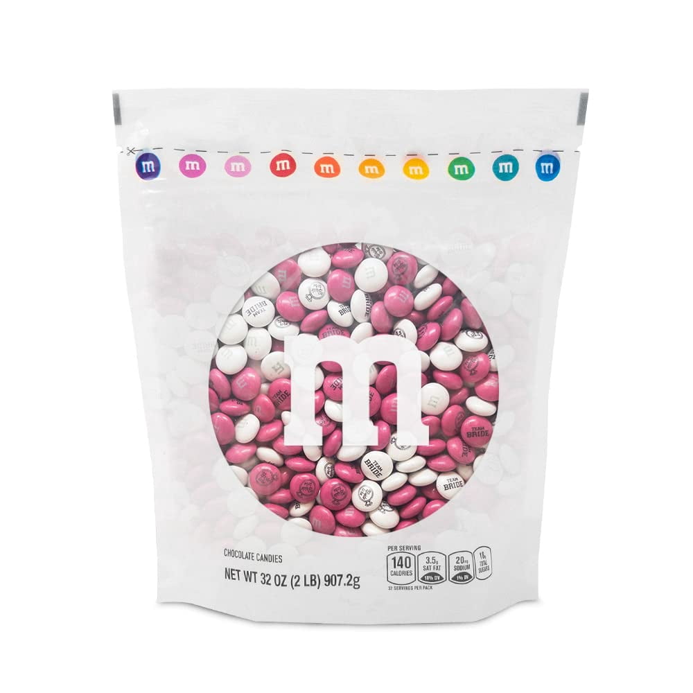 M&Mâ€™S WORLD Bachelorette Milk Chocolate Candy - 2lbs of Bulk Candy, Party Favors, Bachelorette Party Favors, Bridal Shower Gifts and More